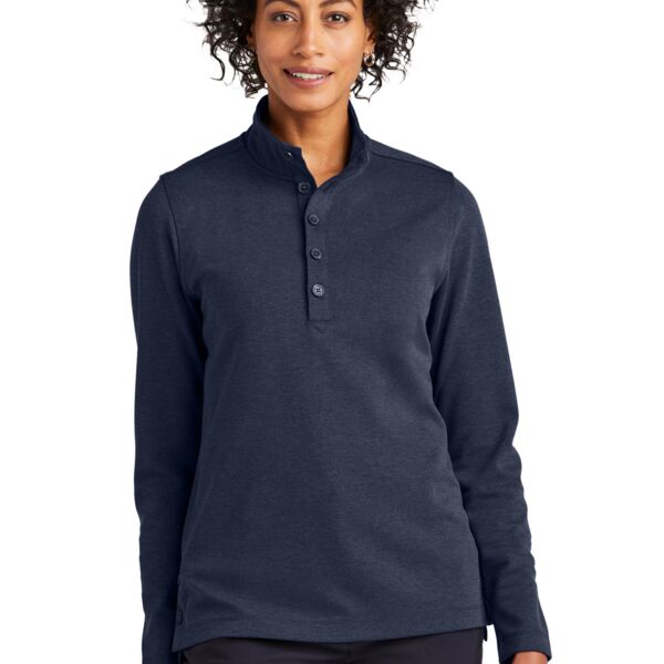 Women's Mid Layer Stretch 1/2 Button Thumbnail